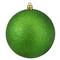 12ct. 4" 4-Finish Green Shatterproof Ball Ornaments